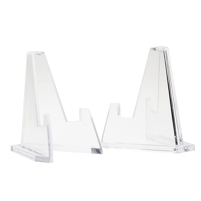 S/M/L Acrylic Clear Stand for Trading Card PSA Pokemon Card Holders Stand
